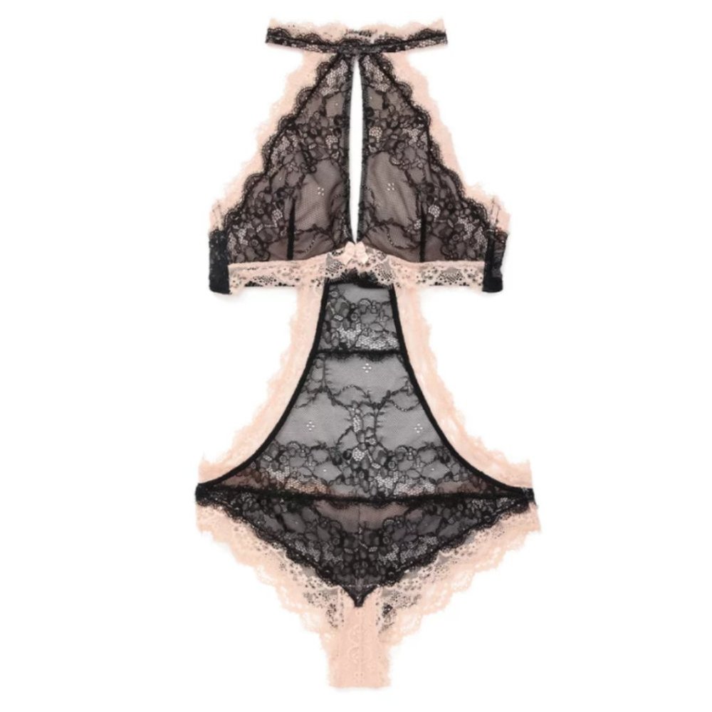 NWT Brescia Unlined in Black and Light Pink Size XS